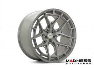 Porsche Taycan Custom Wheels - HFX-1 by Vossen - Satin Silver